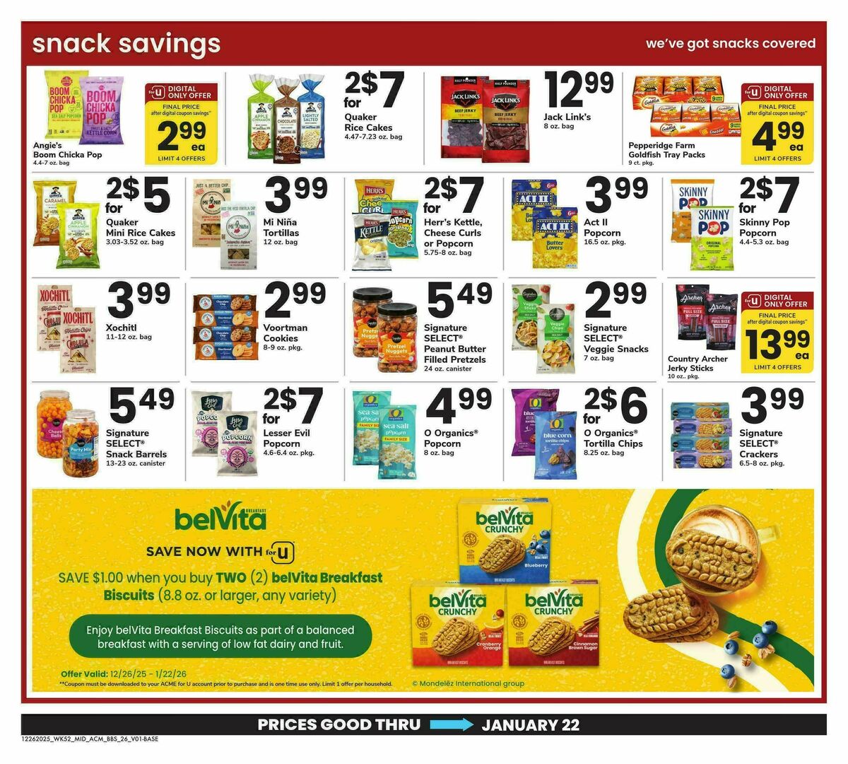ACME Markets Big Book of Savings Weekly Ad from December 26