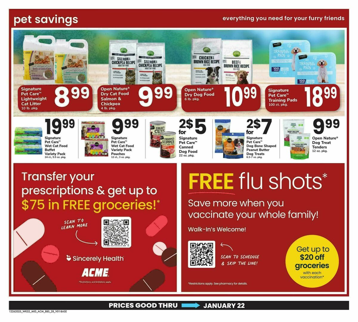 ACME Markets Big Book of Savings Weekly Ad from December 26
