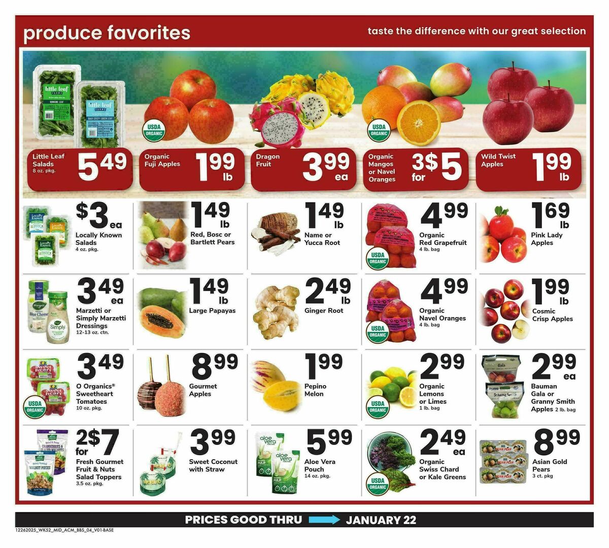 ACME Markets Big Book of Savings Weekly Ad from December 26