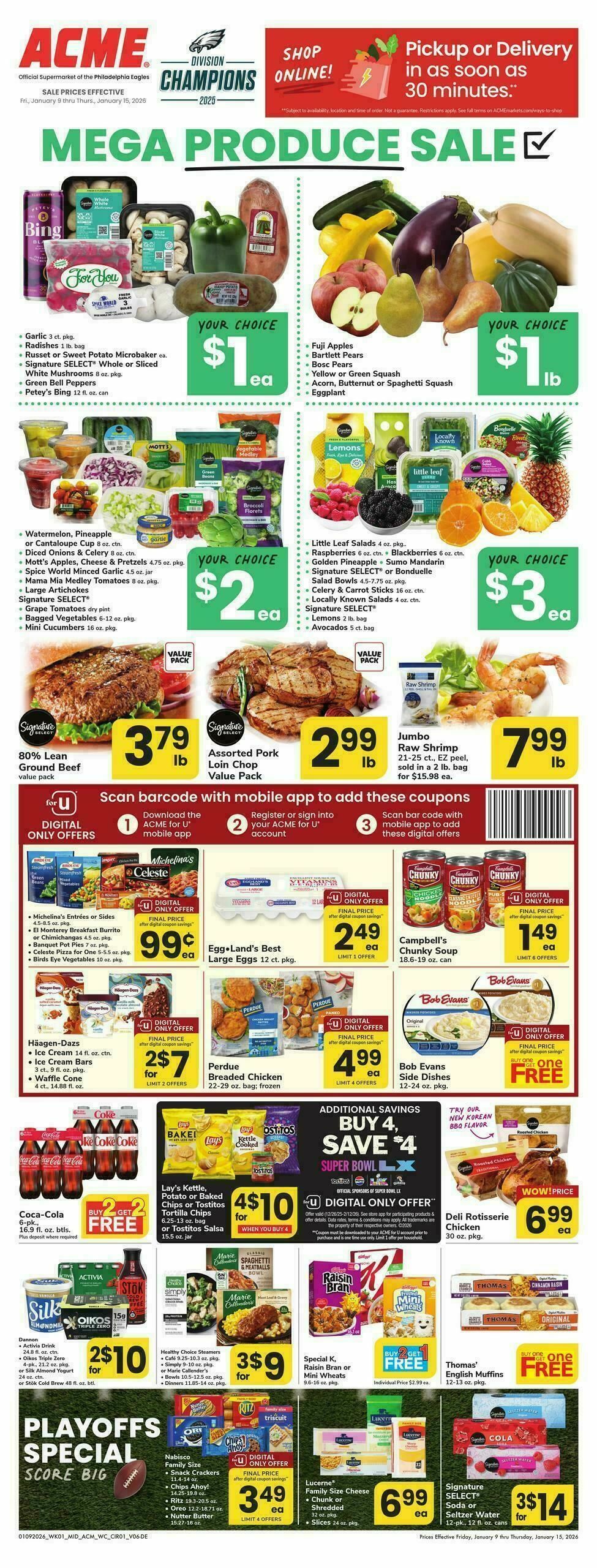 ACME Markets Weekly Ad from January 9