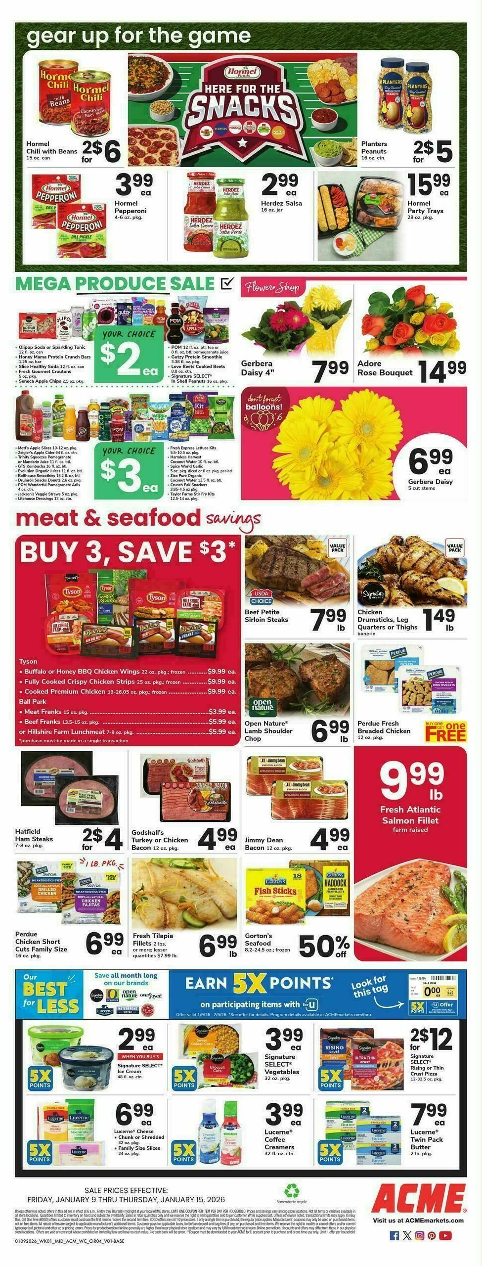 ACME Markets Weekly Ad from January 9
