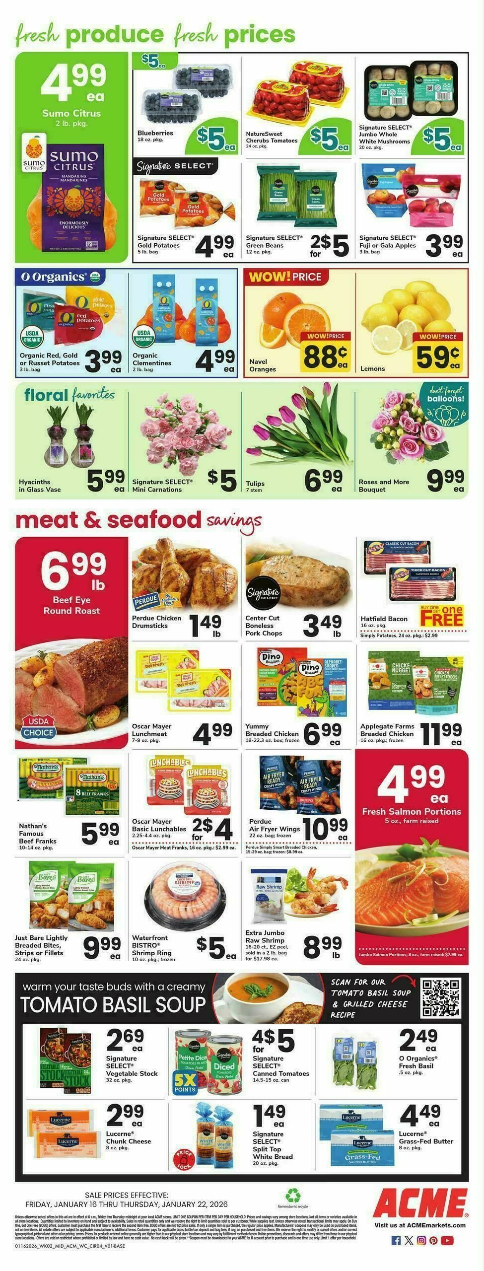ACME Markets Weekly Ad from January 16