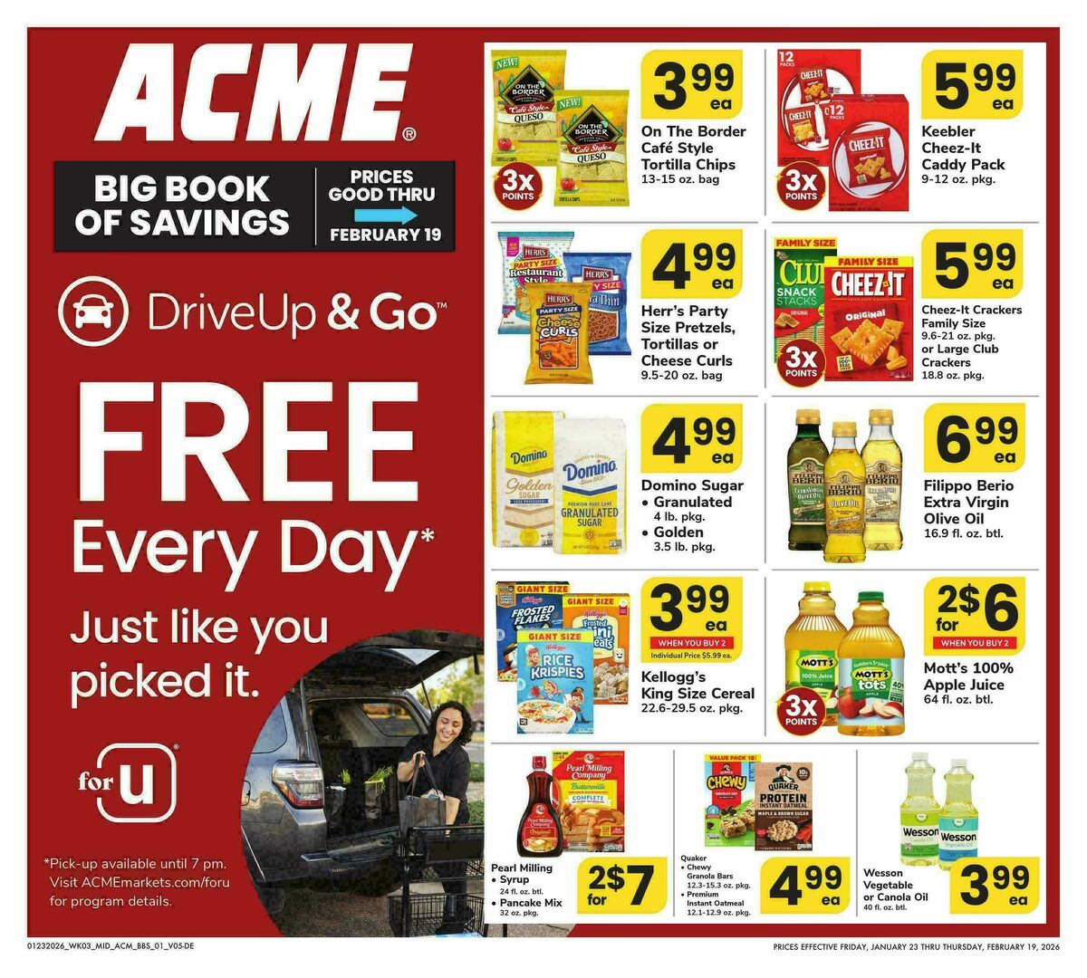 ACME Markets Big Book of Savings Weekly Ad from January 23