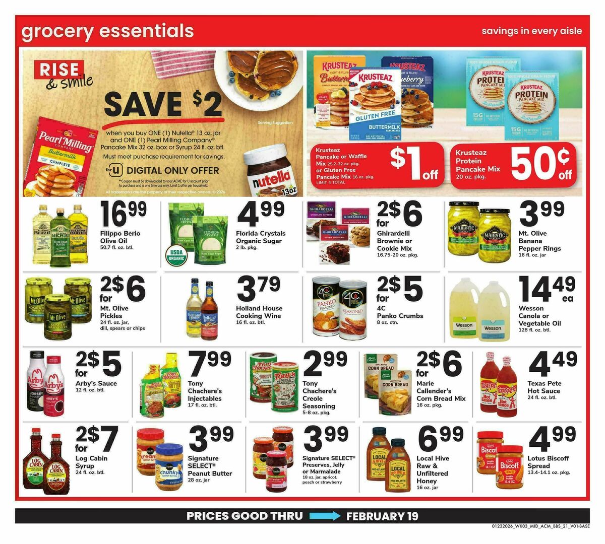 ACME Markets Big Book of Savings Weekly Ad from January 23