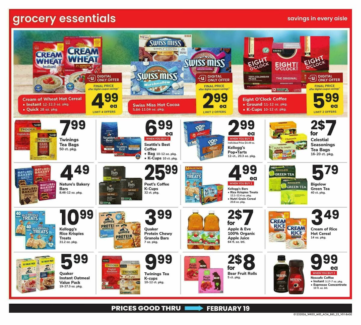 ACME Markets Big Book of Savings Weekly Ad from January 23