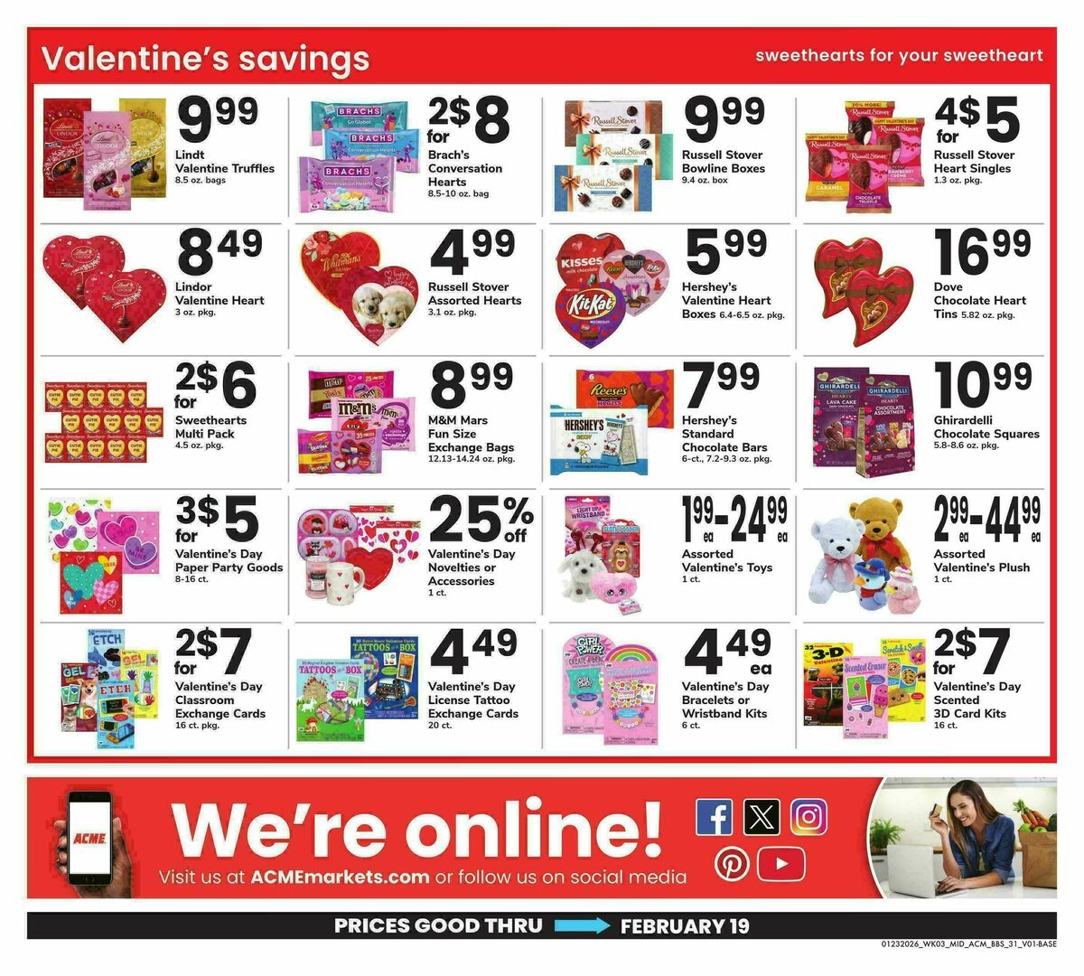 ACME Markets Big Book of Savings Weekly Ad from January 23