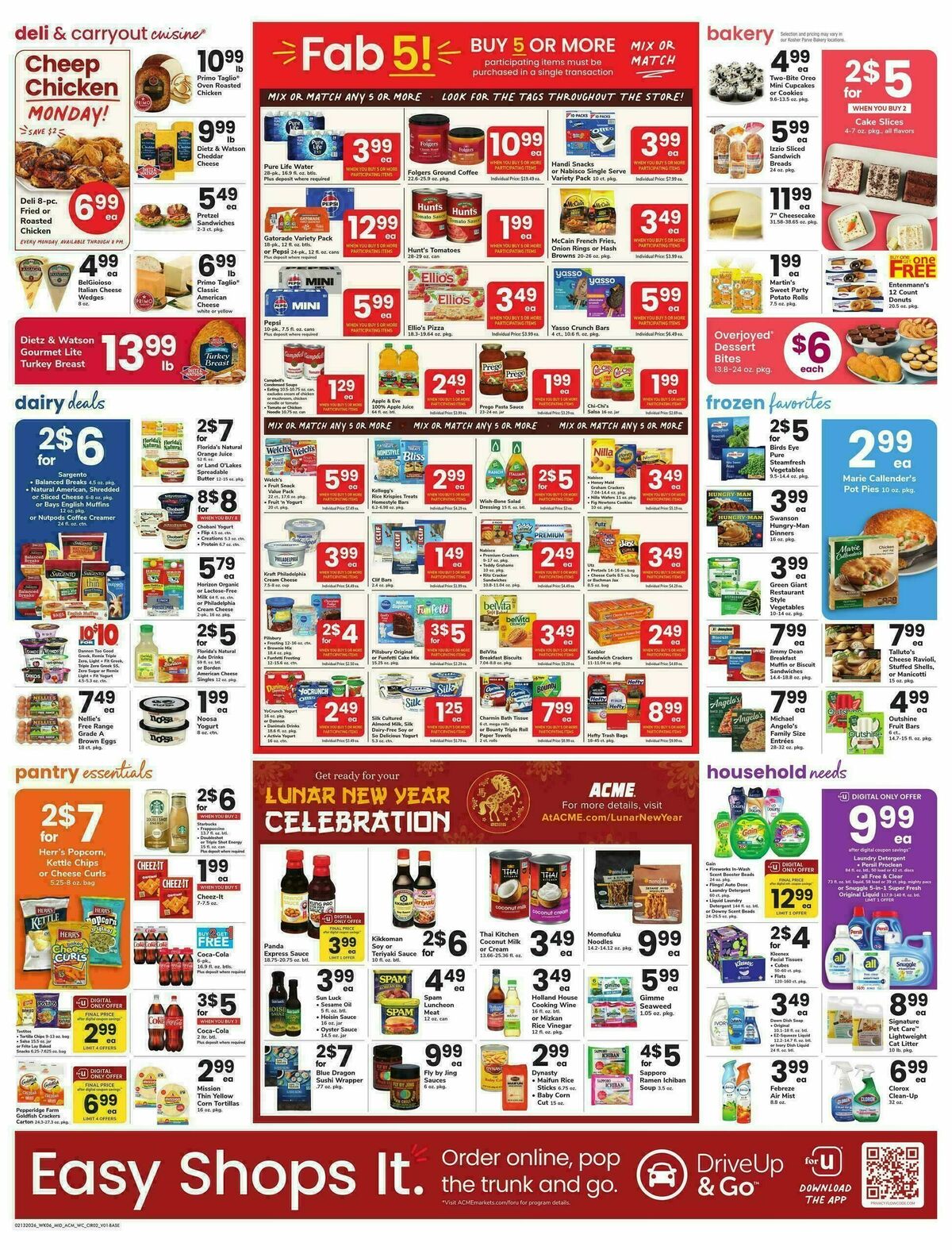 ACME Markets Weekly Ad from February 13