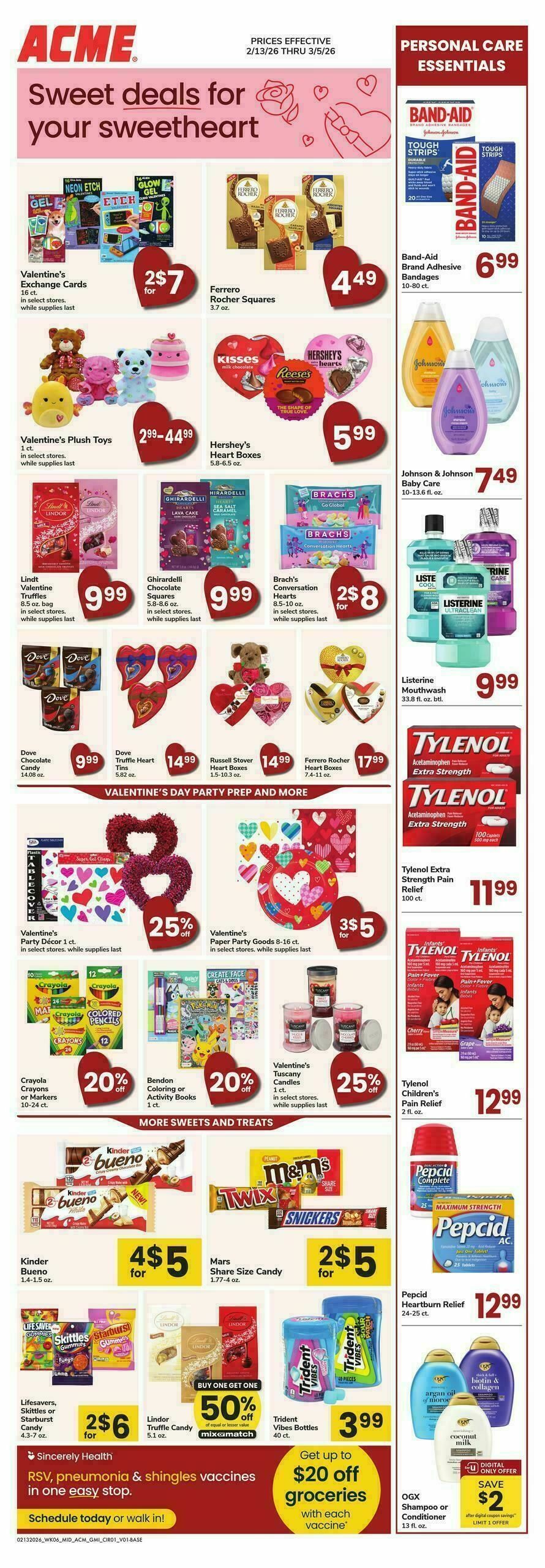 ACME Markets Health, Home & Beauty Weekly Ad from February 13