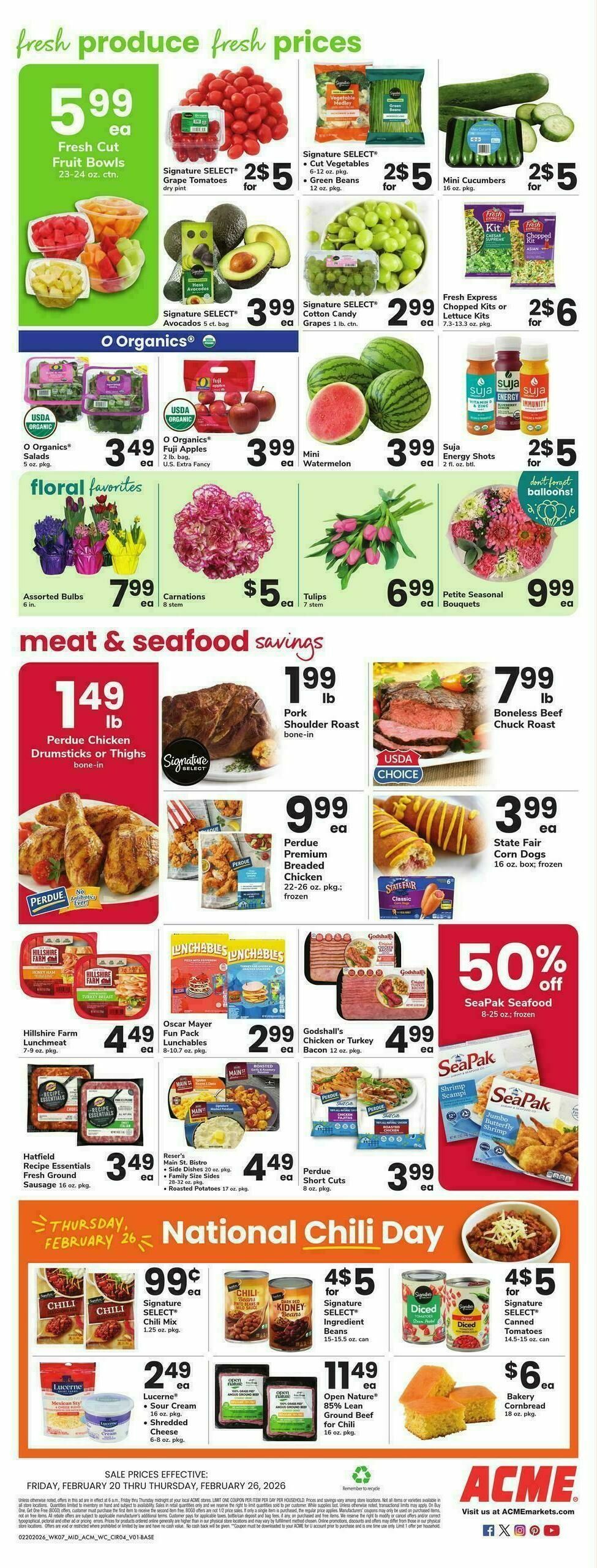 ACME Markets Weekly Ad from February 20