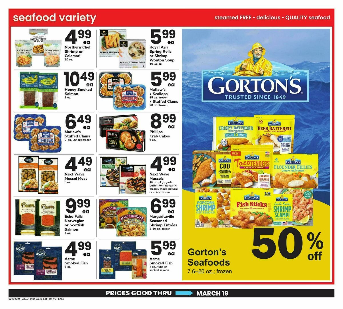 ACME Markets Big Book of Savings Weekly Ad from February 20