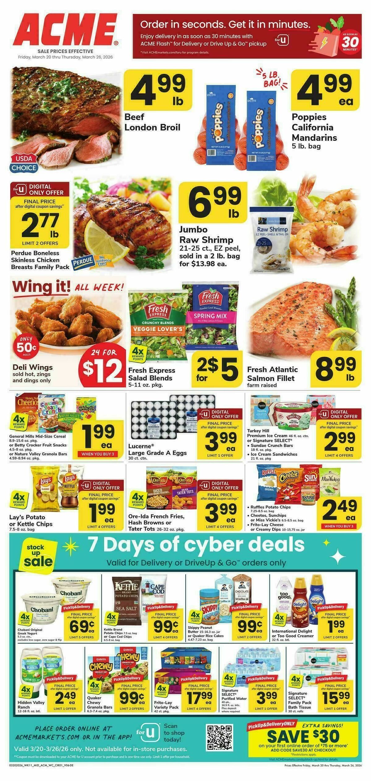 ACME Markets Weekly Ad from March 20
