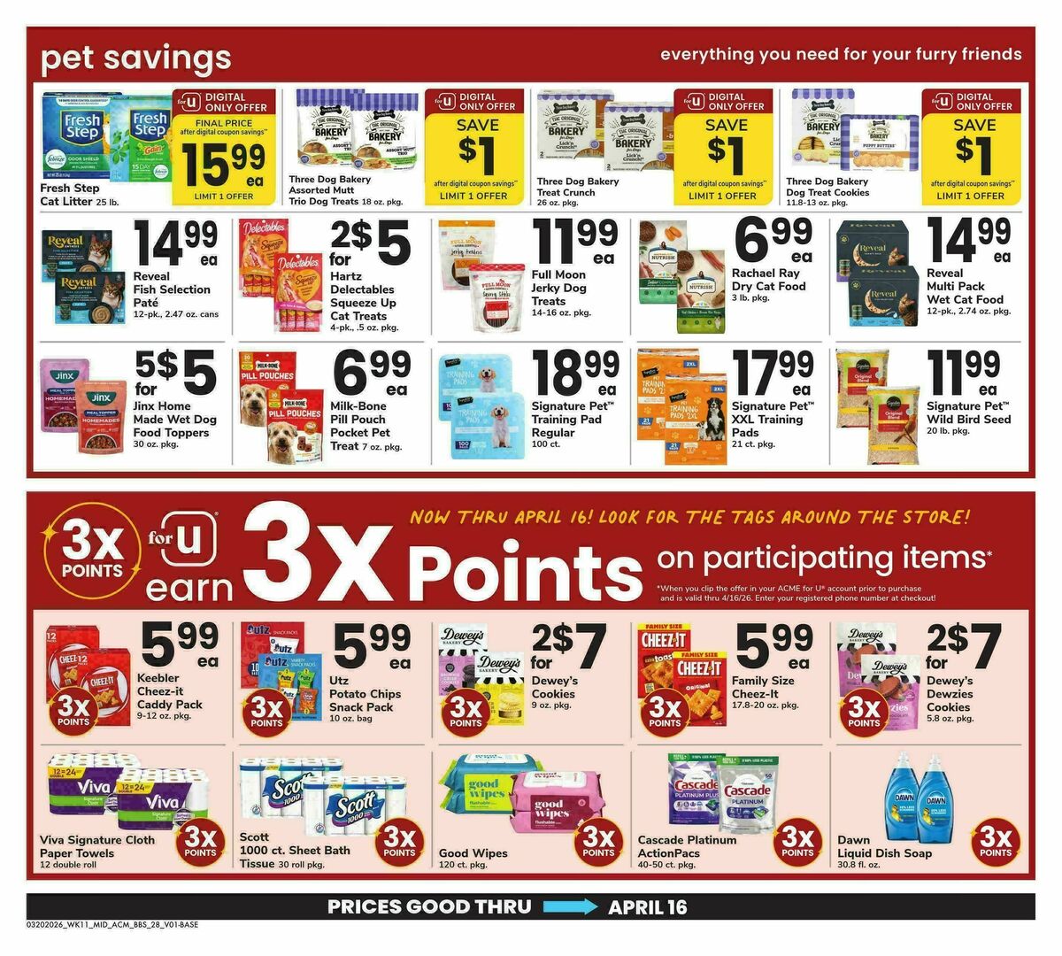 ACME Markets Big Book of Savings Weekly Ad from March 20