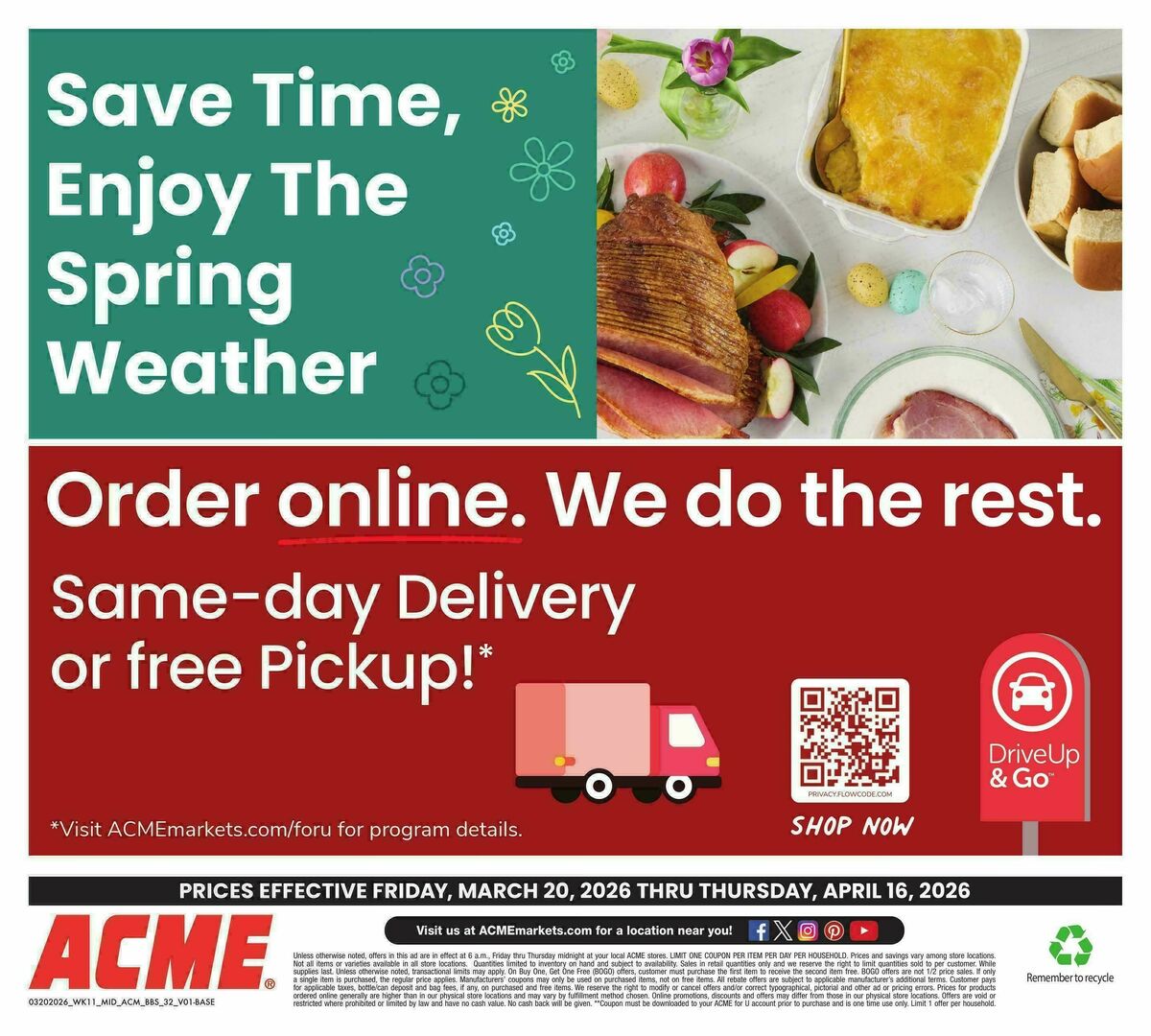 ACME Markets Big Book of Savings Weekly Ad from March 20