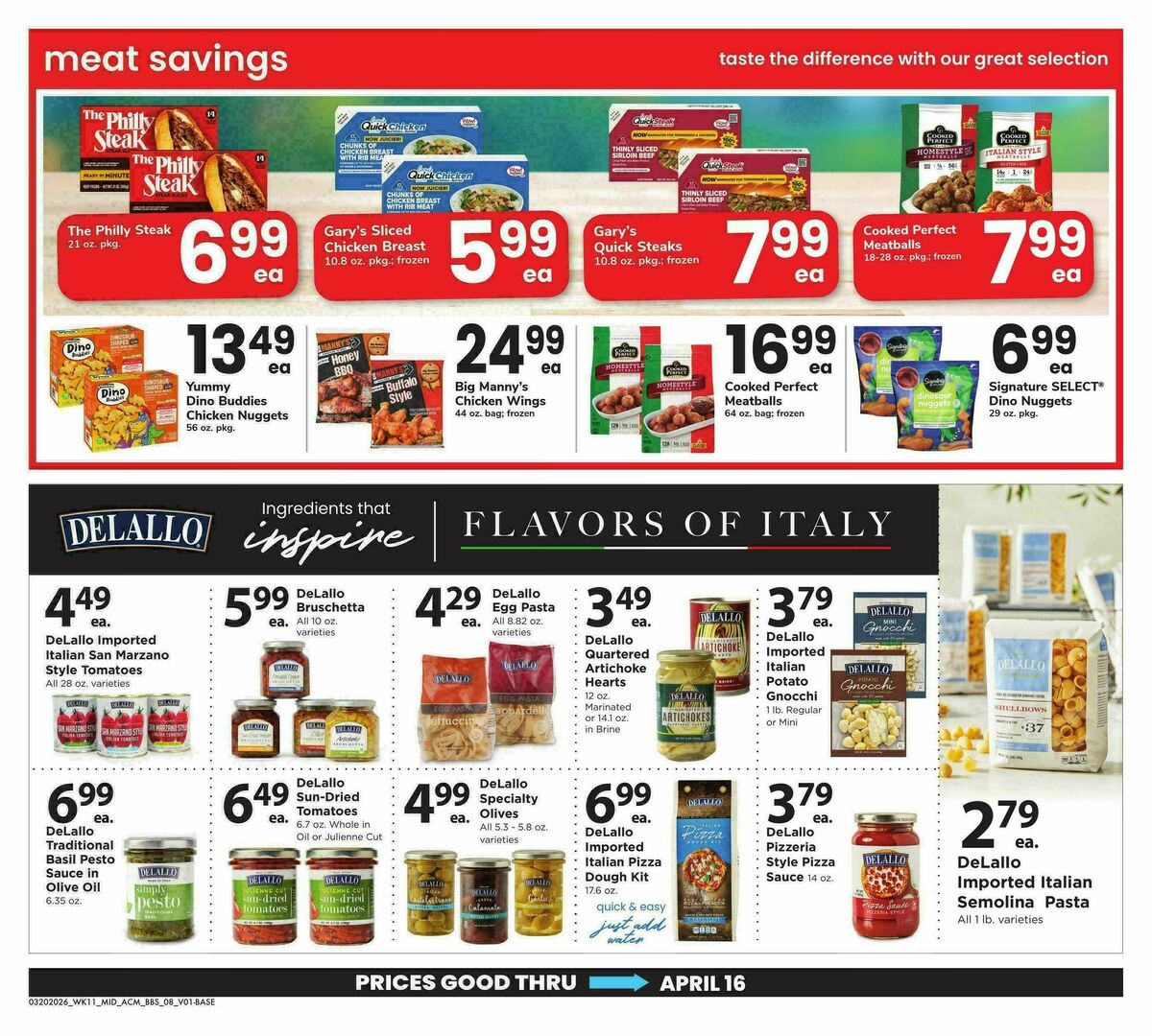 ACME Markets Big Book of Savings Weekly Ad from March 20