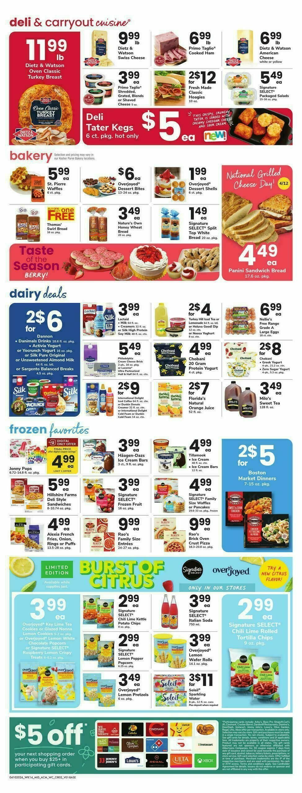ACME Markets Weekly Ad from April 10