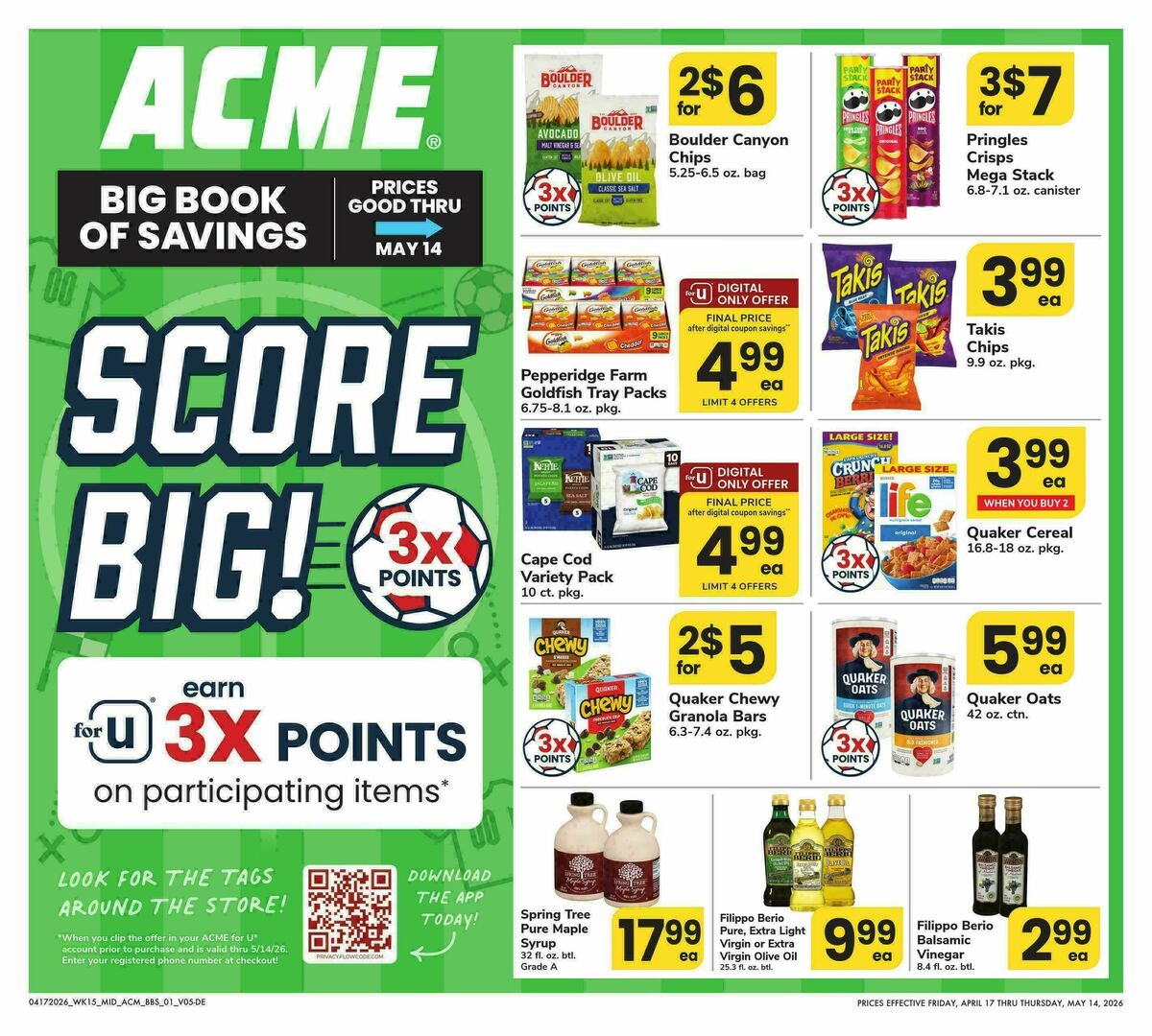 ACME Markets Big Book of Savings Weekly Ad from April 17