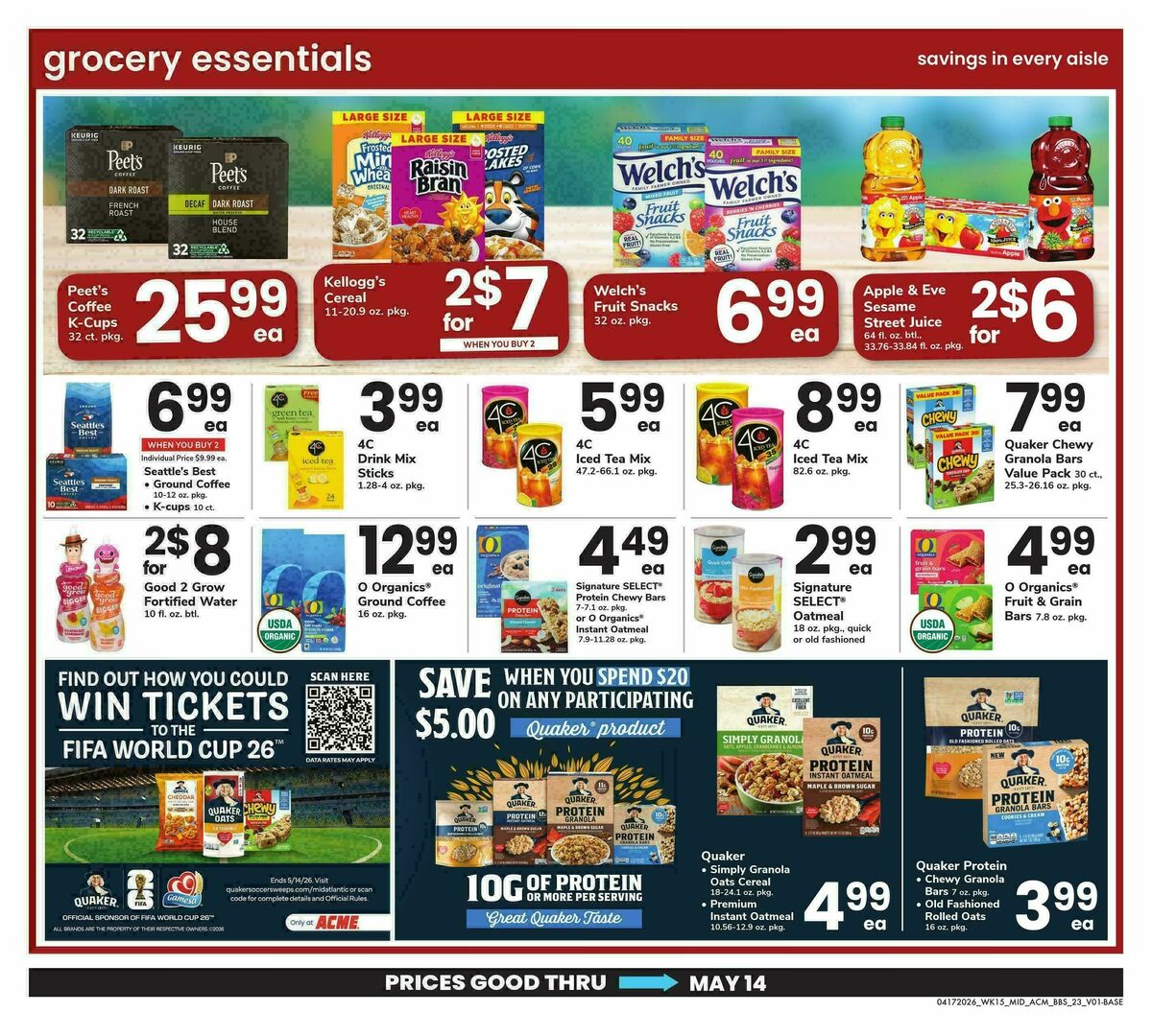 ACME Markets Big Book of Savings Weekly Ad from April 17