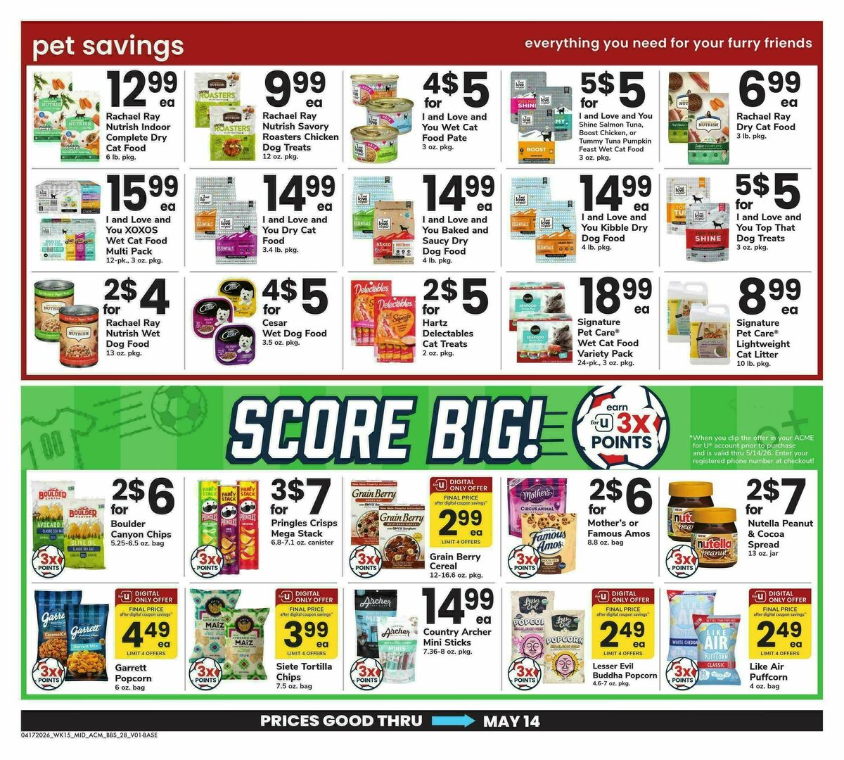 ACME Markets Big Book of Savings Weekly Ad from April 17