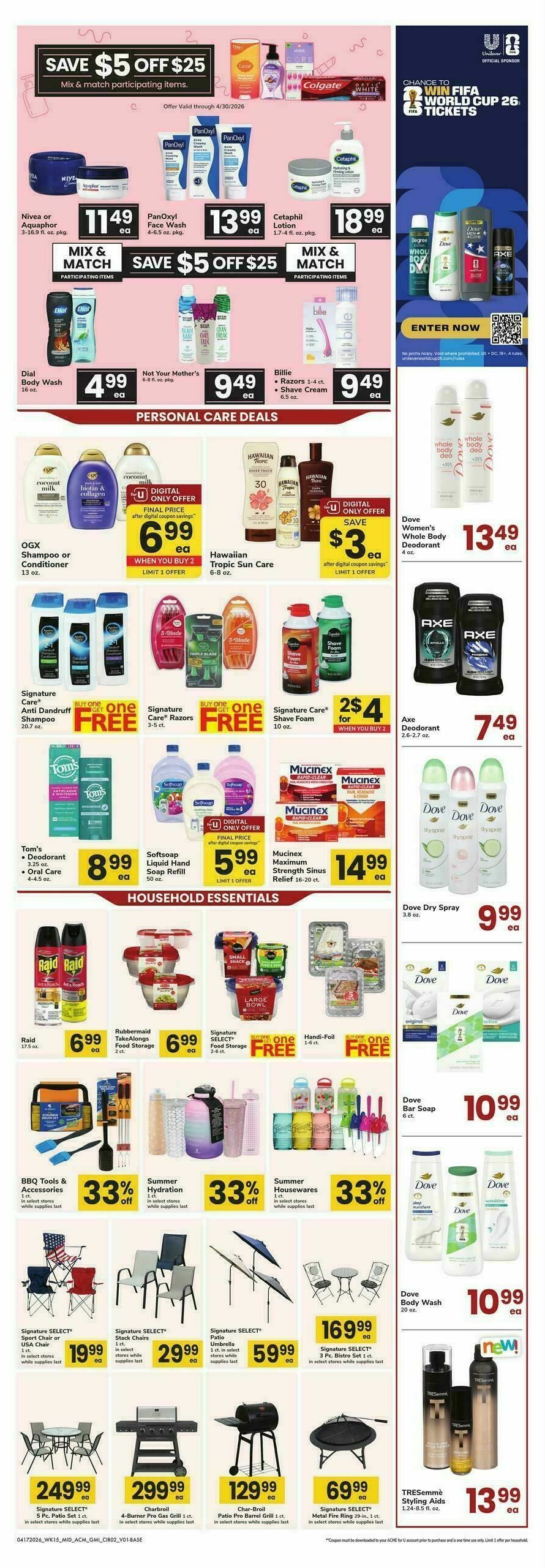 ACME Markets Health, Home & Beauty Weekly Ad from April 17