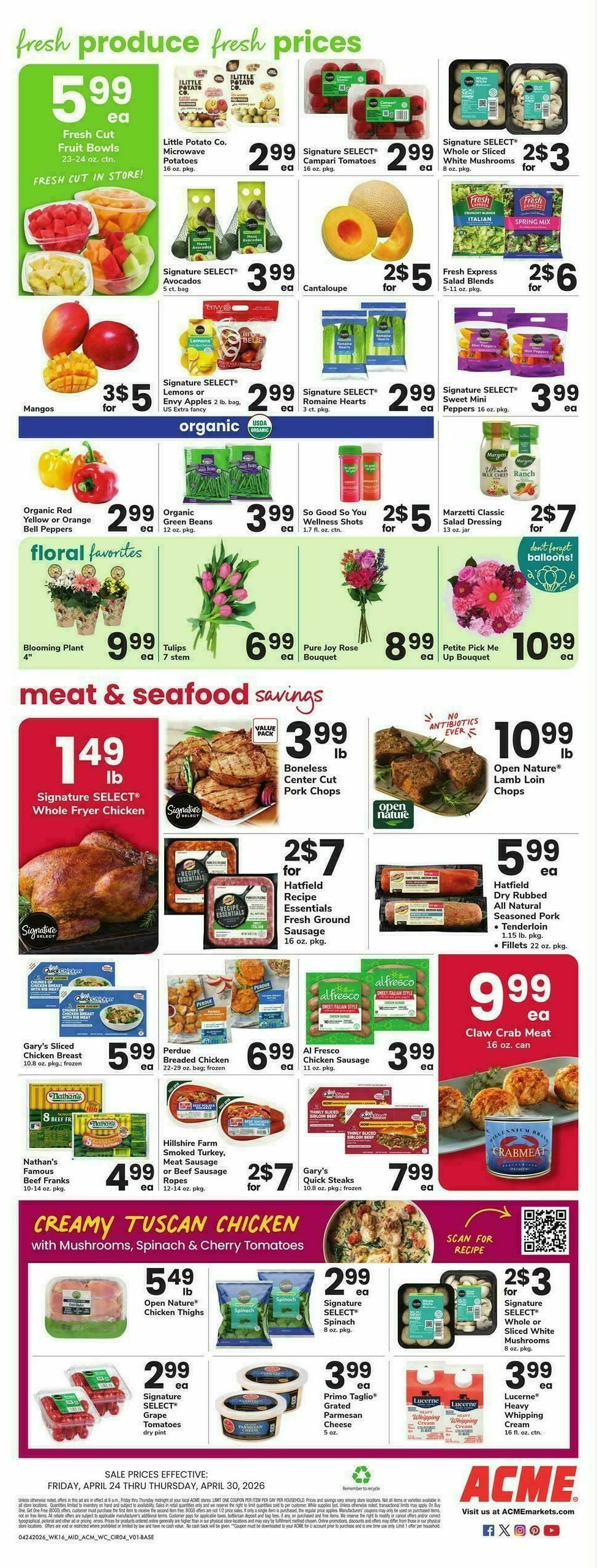 ACME Markets Weekly Ad from April 24