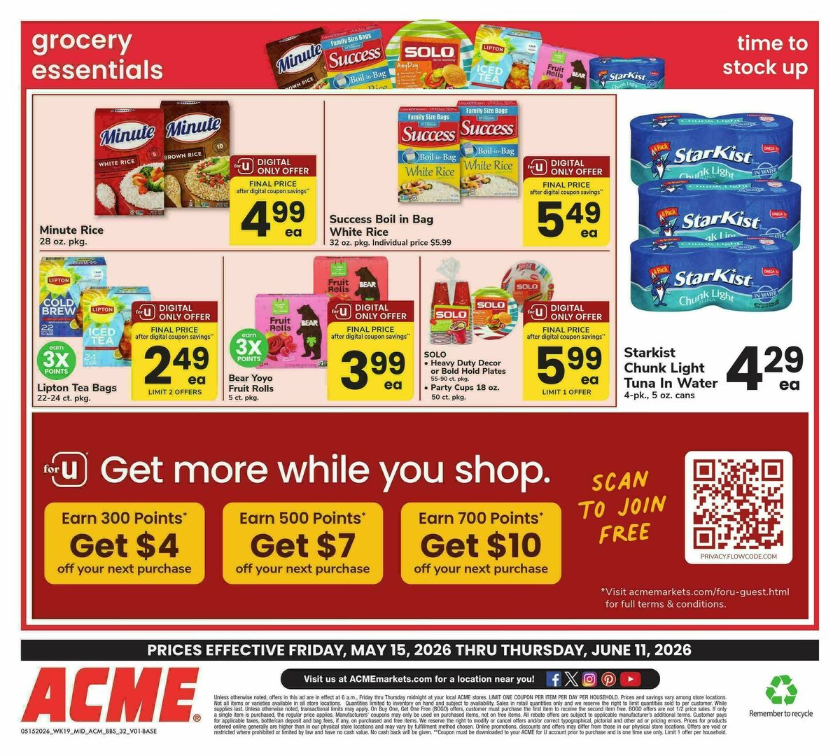 ACME Markets Big Book of Savings Weekly Ad from May 15