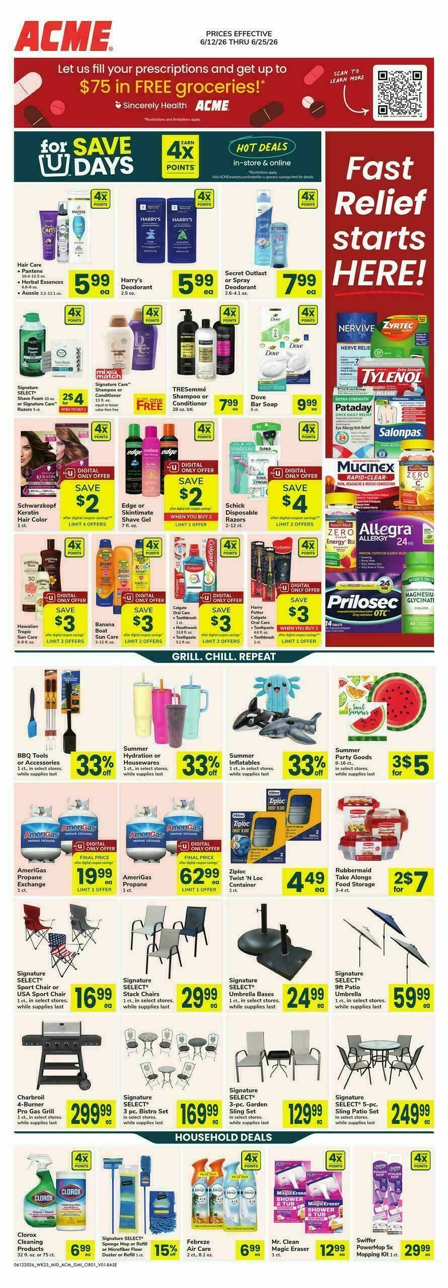 ACME Markets Health, Home & Beauty Weekly Ad from June 12