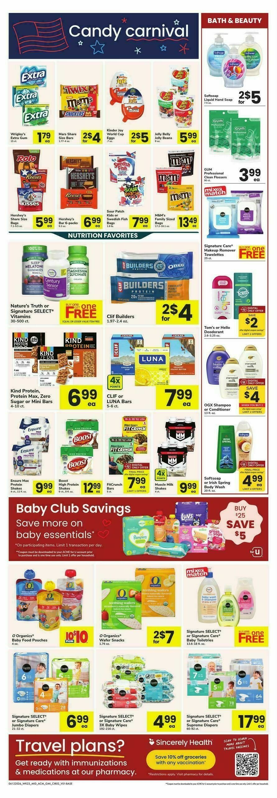 ACME Markets Health, Home & Beauty Weekly Ad from June 12
