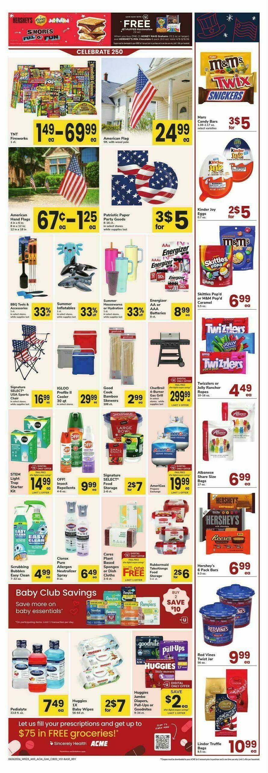 ACME Markets Health, Home & Beauty Weekly Ad from June 26