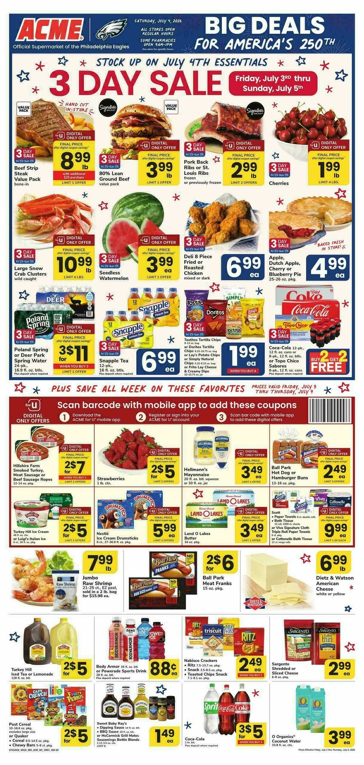 ACME Markets Weekly Ad from July 3