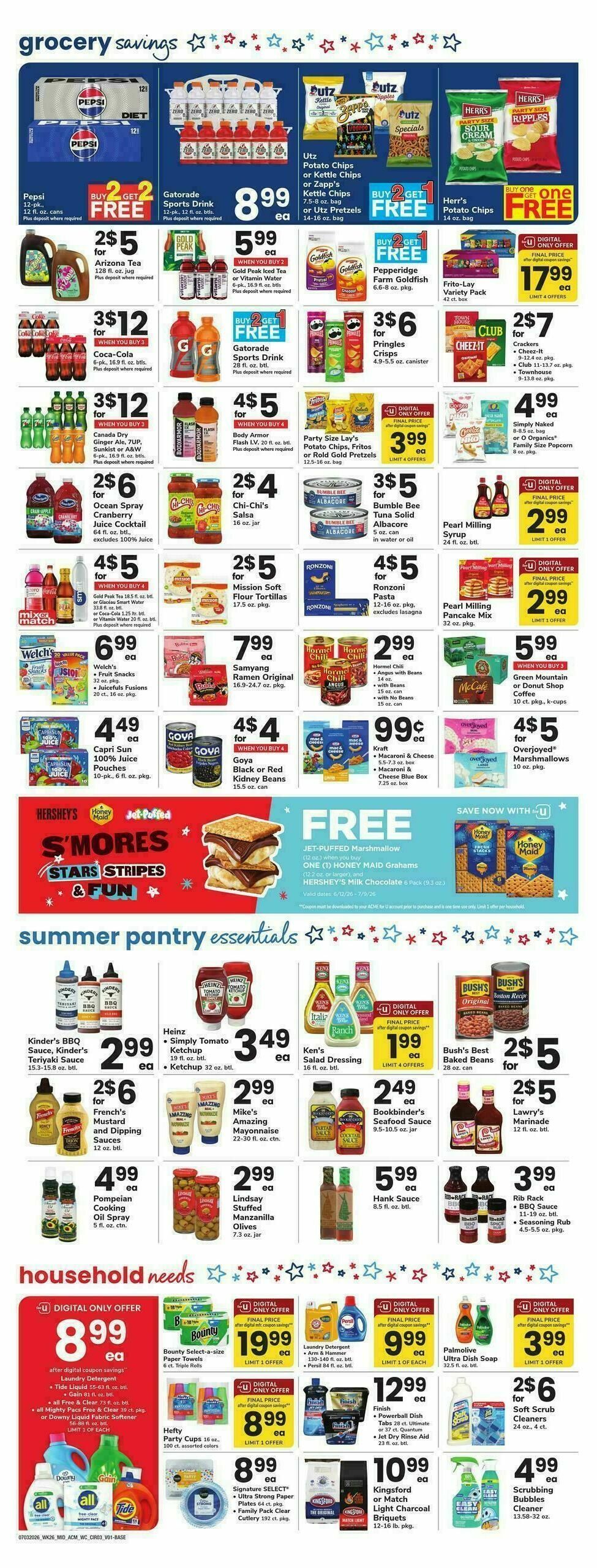 ACME Markets Weekly Ad from July 3