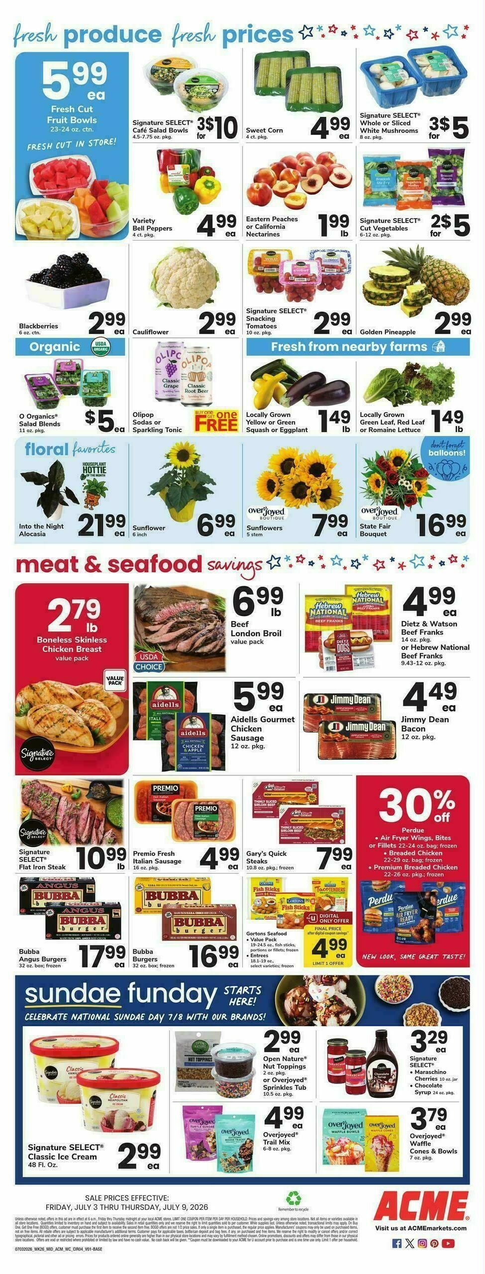 ACME Markets Weekly Ad from July 3