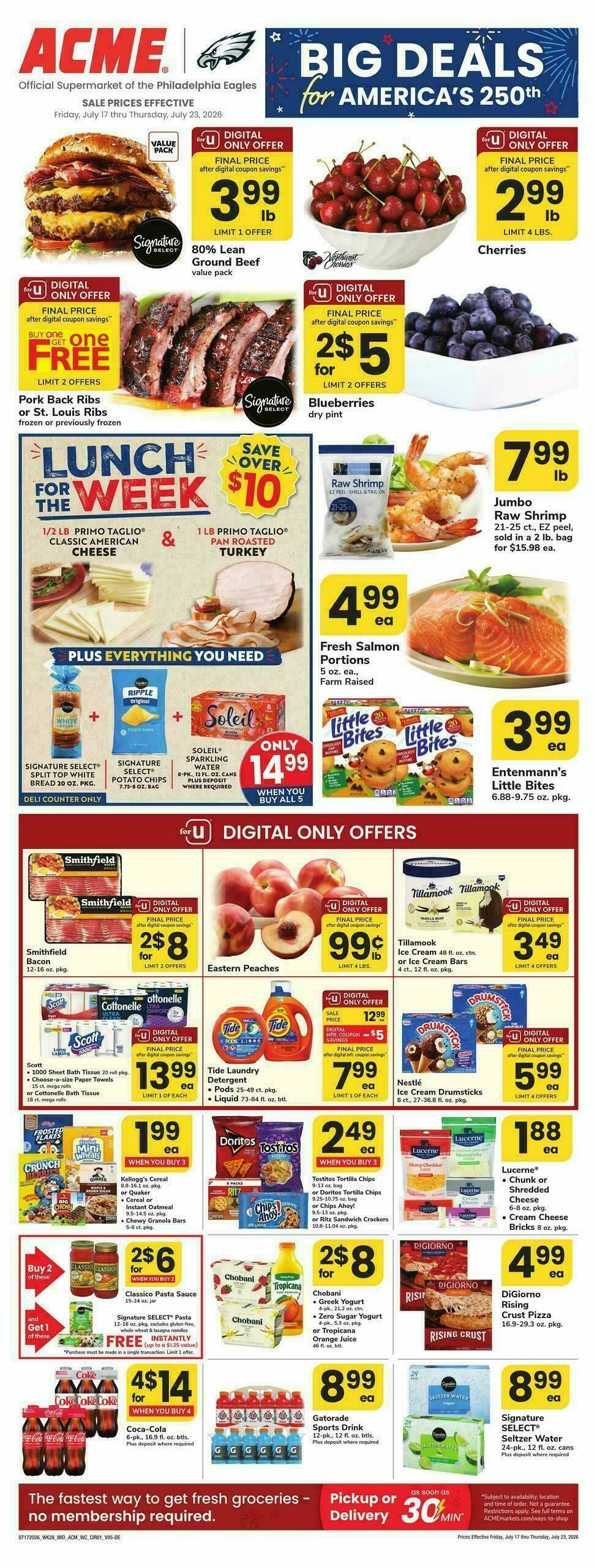 ACME Markets Weekly Ad from July 17