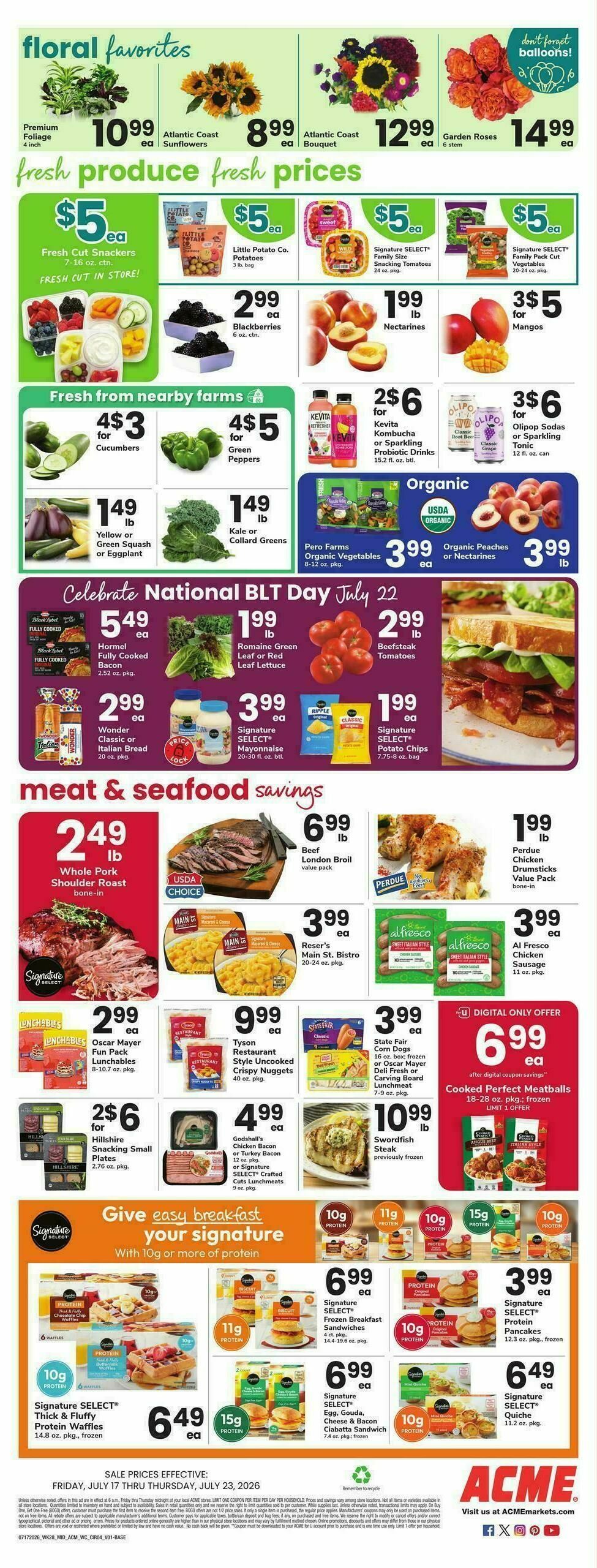 ACME Markets Weekly Ad from July 17