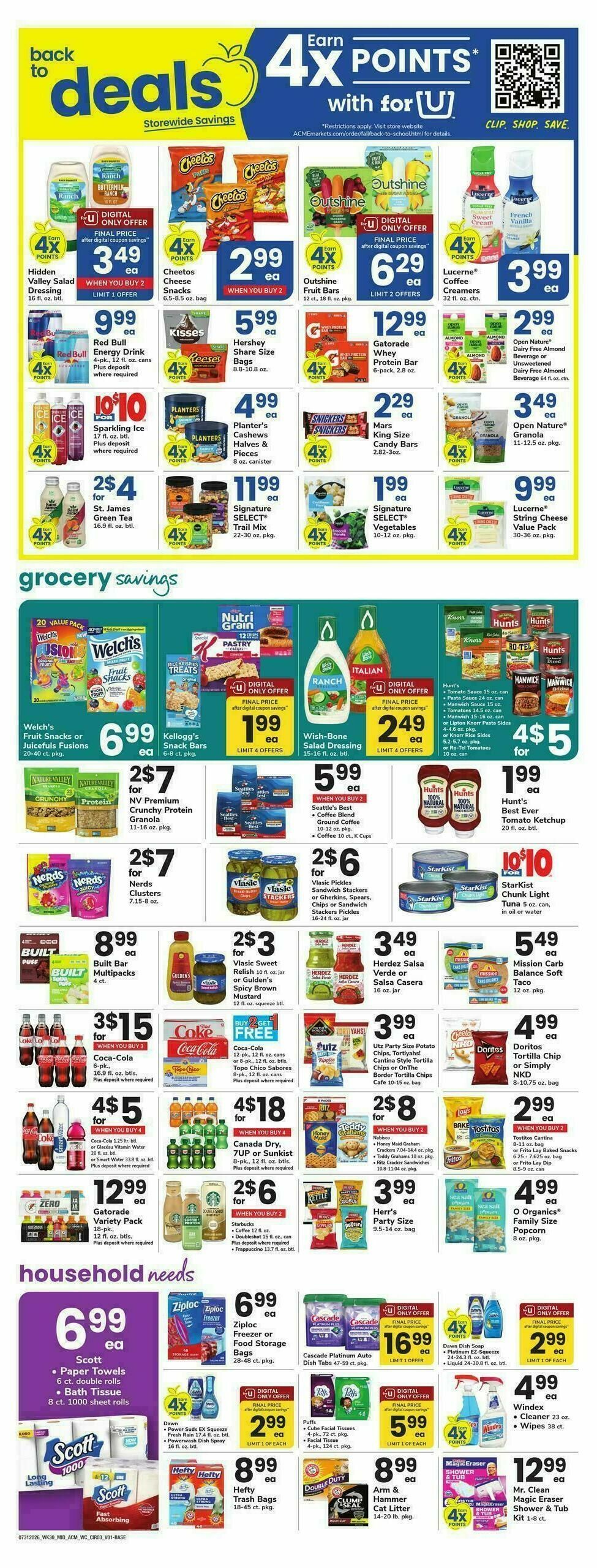ACME Markets Weekly Ad from July 31