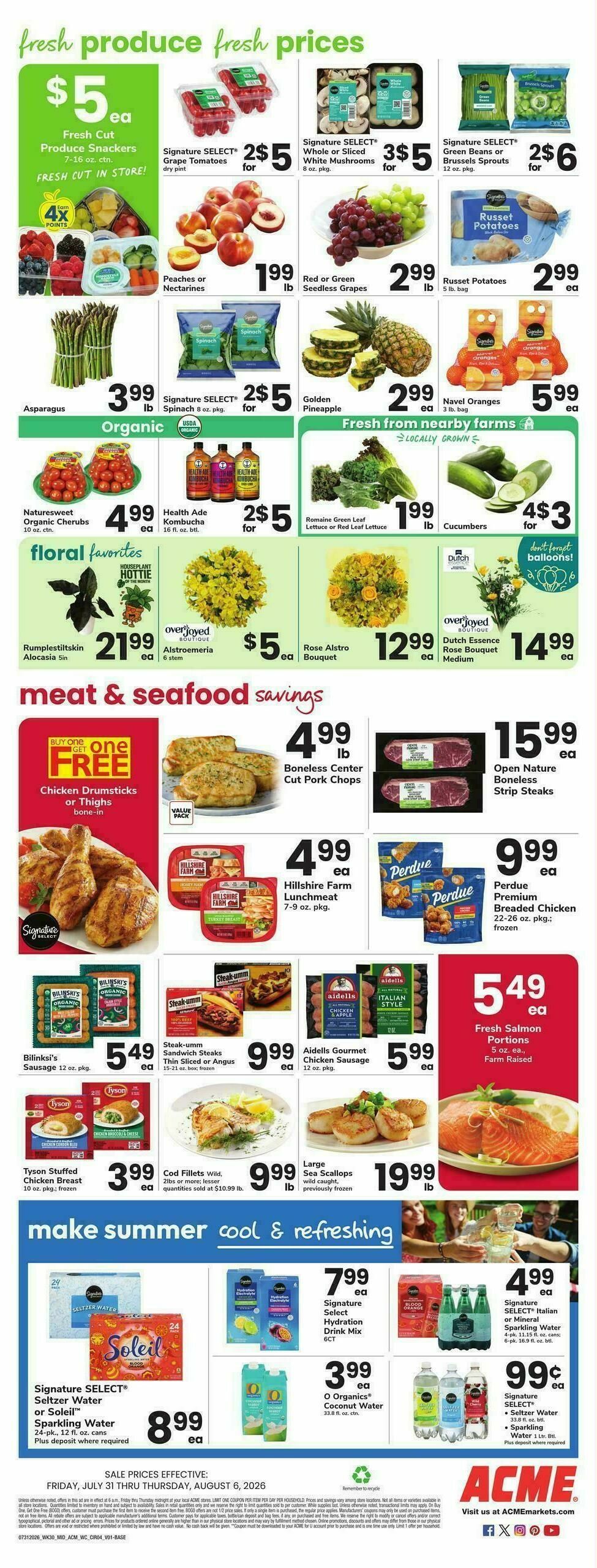 ACME Markets Weekly Ad from July 31