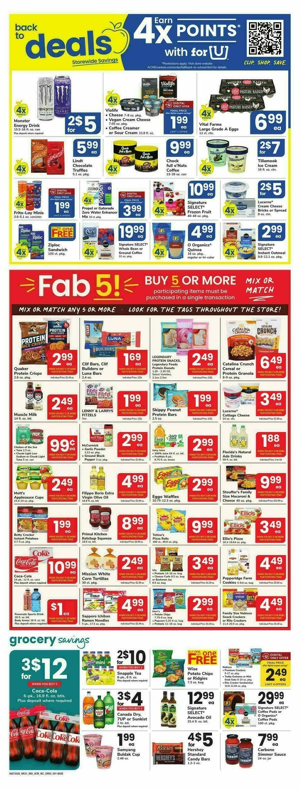 ACME Markets Weekly Ad from August 7