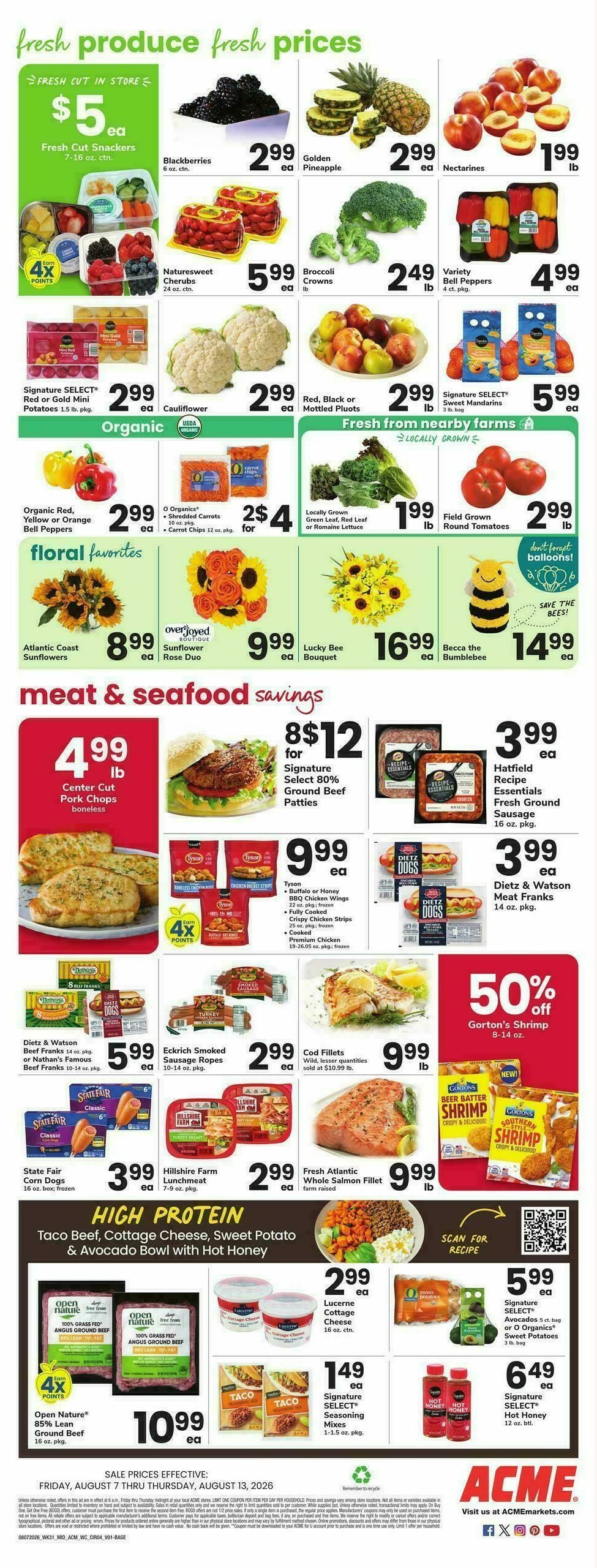 ACME Markets Weekly Ad from August 7