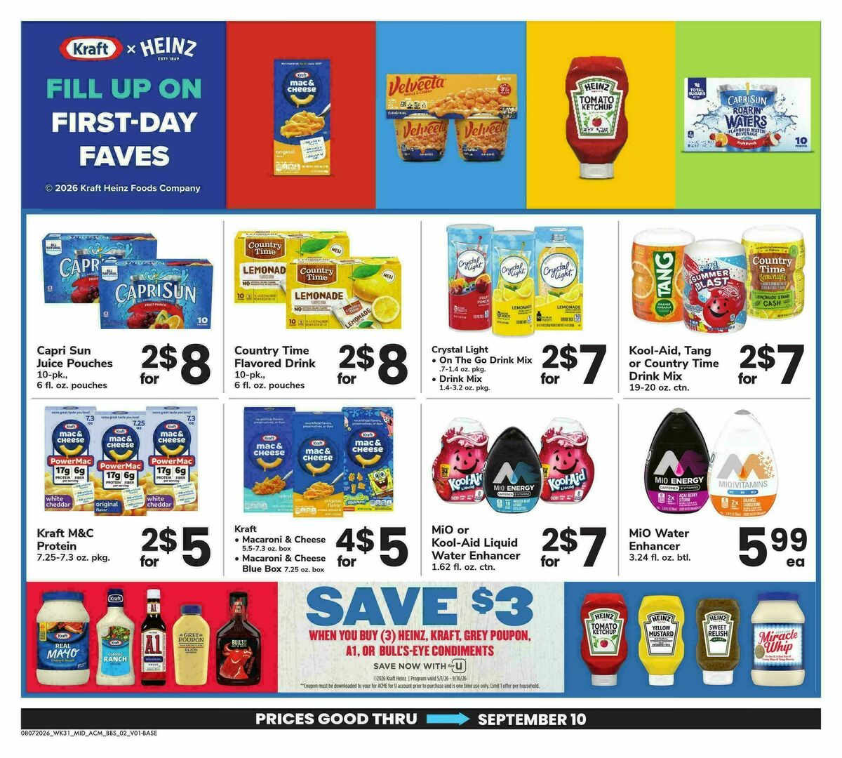 ACME Markets Big Book of Savings Weekly Ad from August 7
