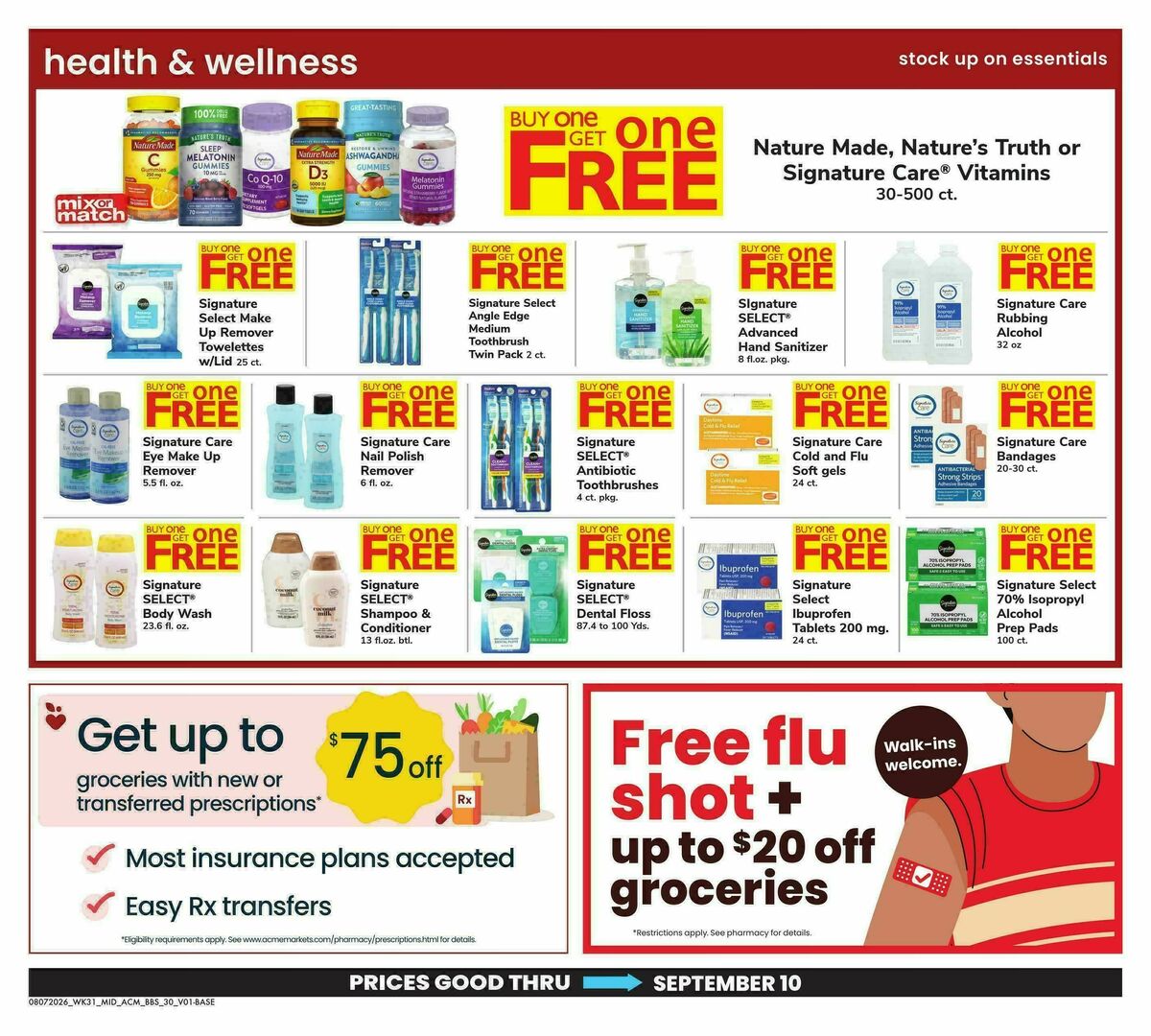 ACME Markets Big Book of Savings Weekly Ad from August 7