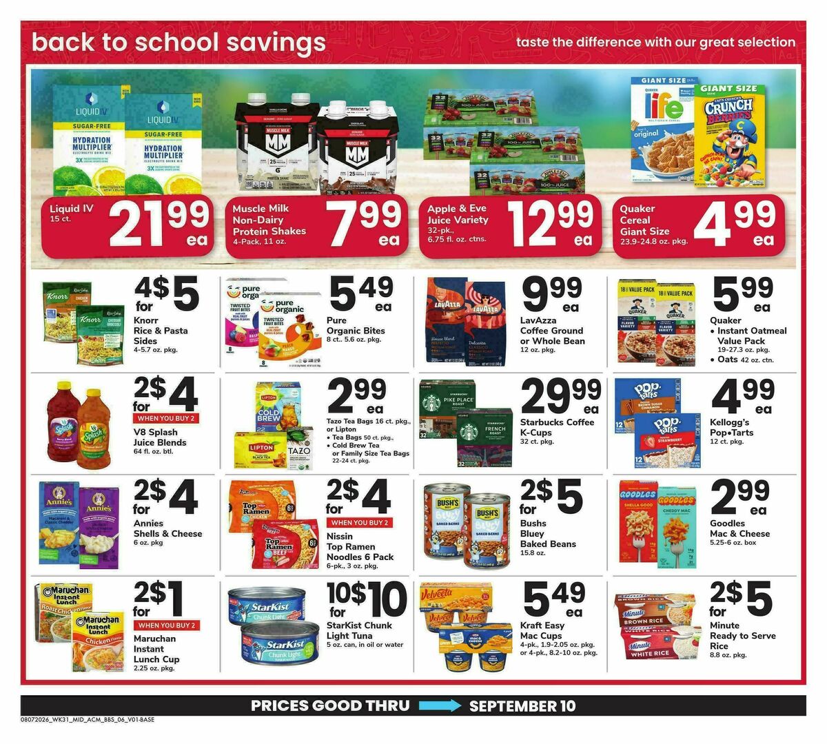ACME Markets Big Book of Savings Weekly Ad from August 7