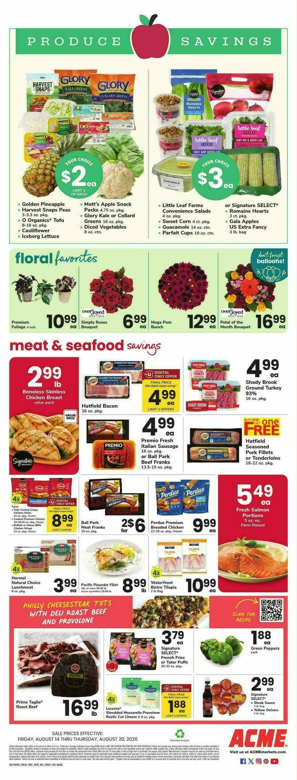 ACME Markets Weekly Ad from August 14
