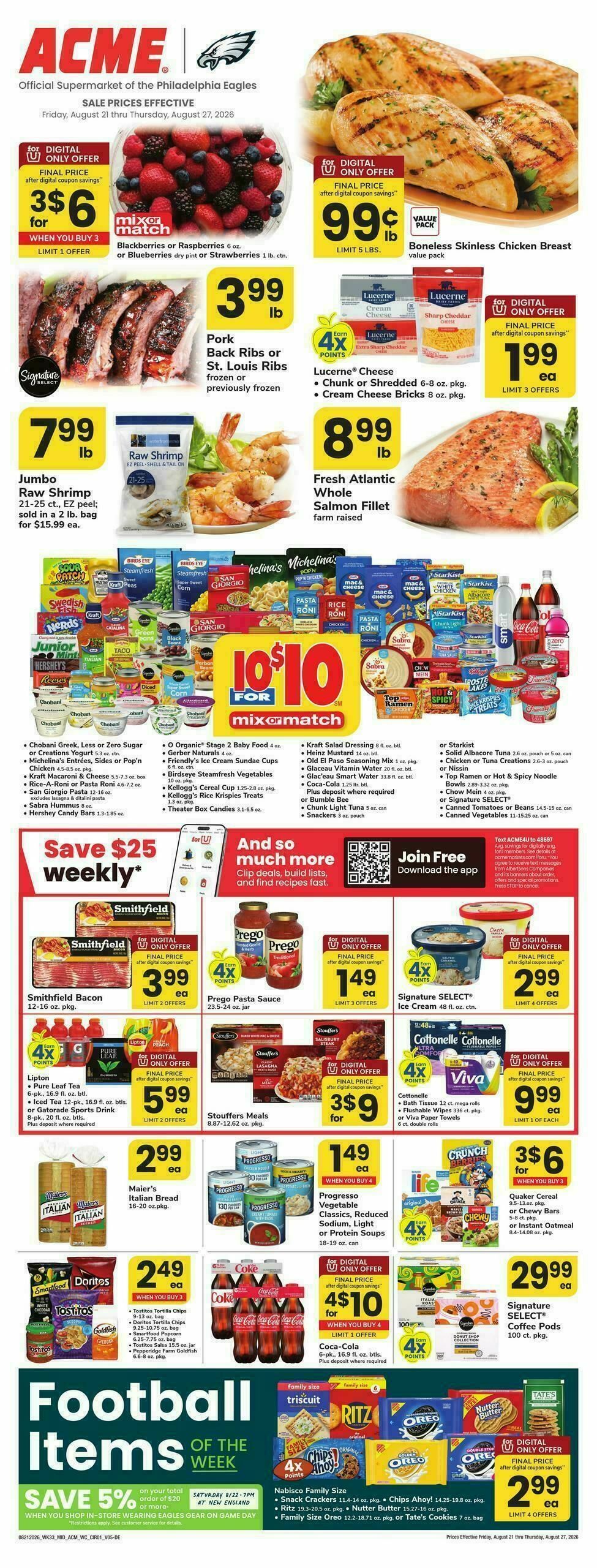 ACME Markets Weekly Ad from August 21
