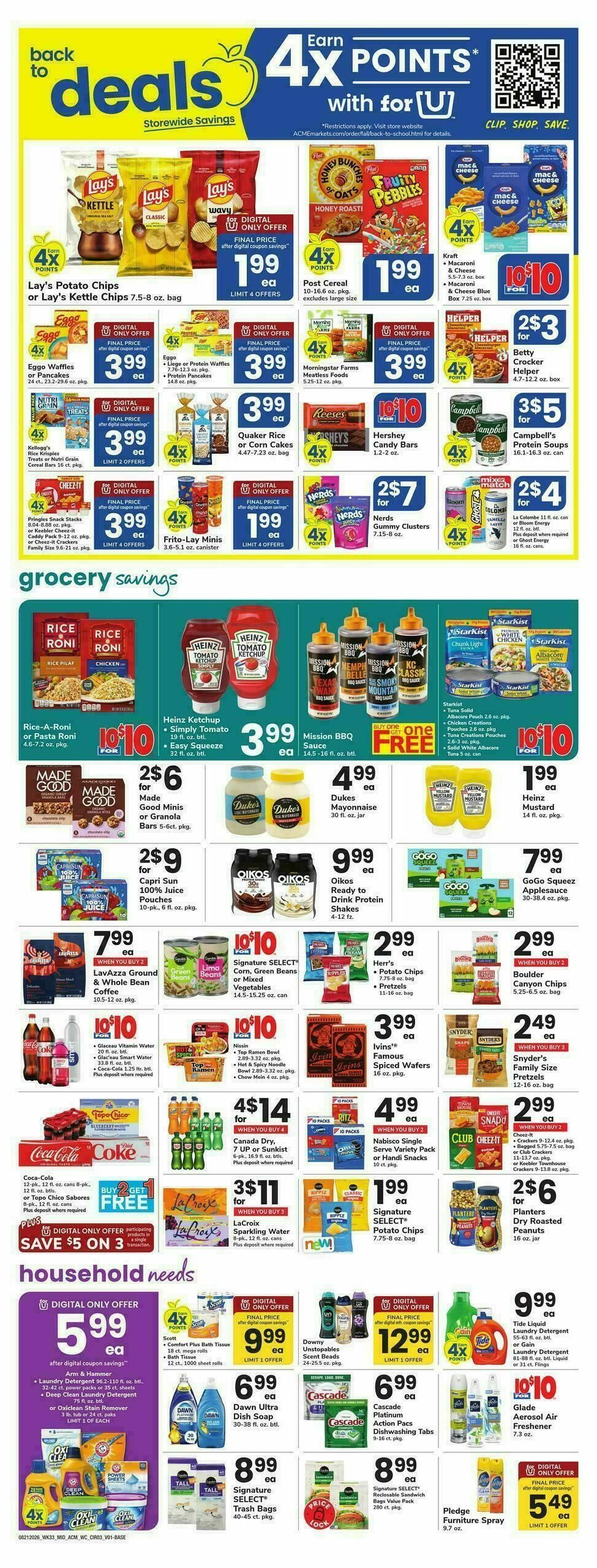 ACME Markets Weekly Ad from August 21