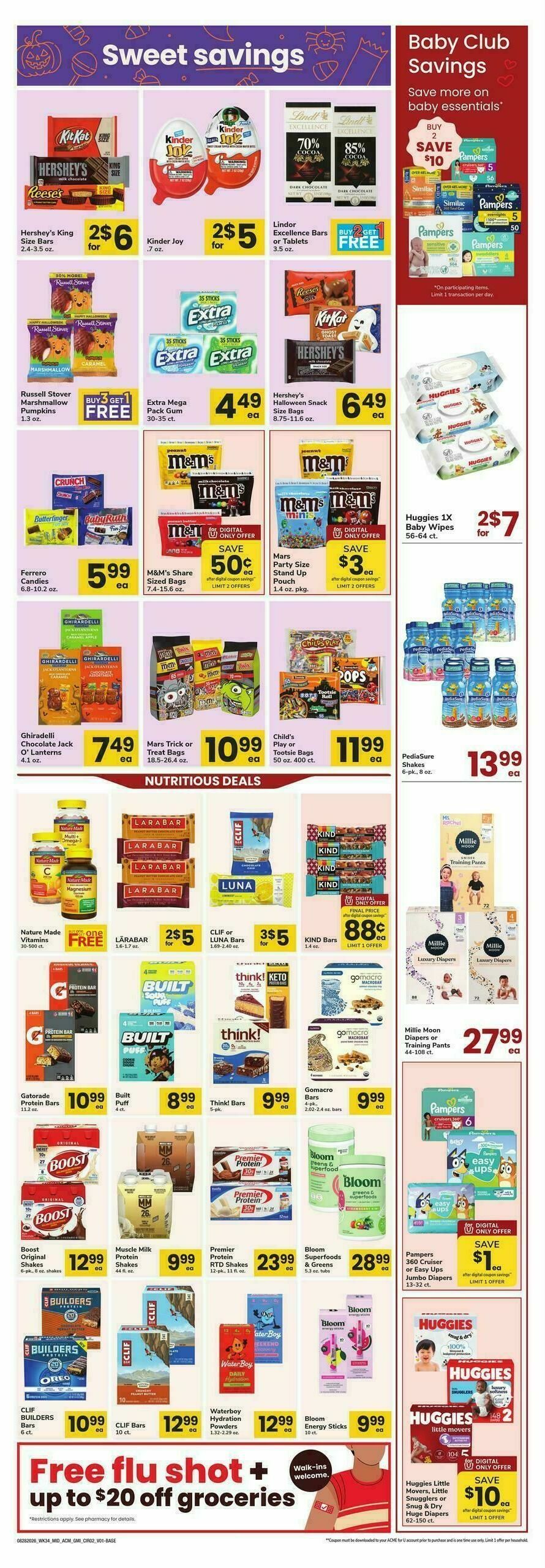 ACME Markets Health, Home & Beauty Weekly Ad from August 28