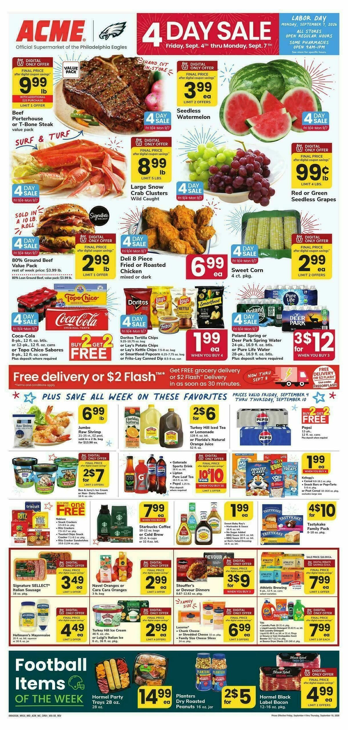 ACME Markets Weekly Ad from September 4