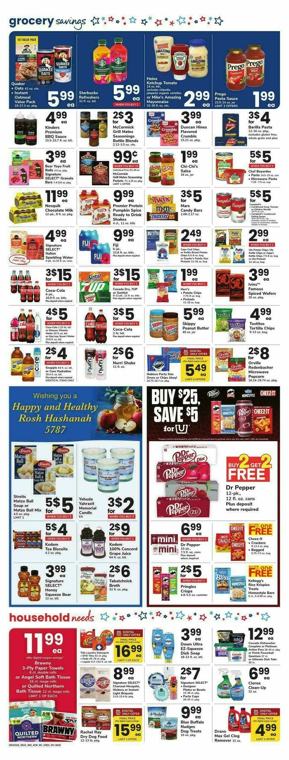 ACME Markets Weekly Ad from September 4