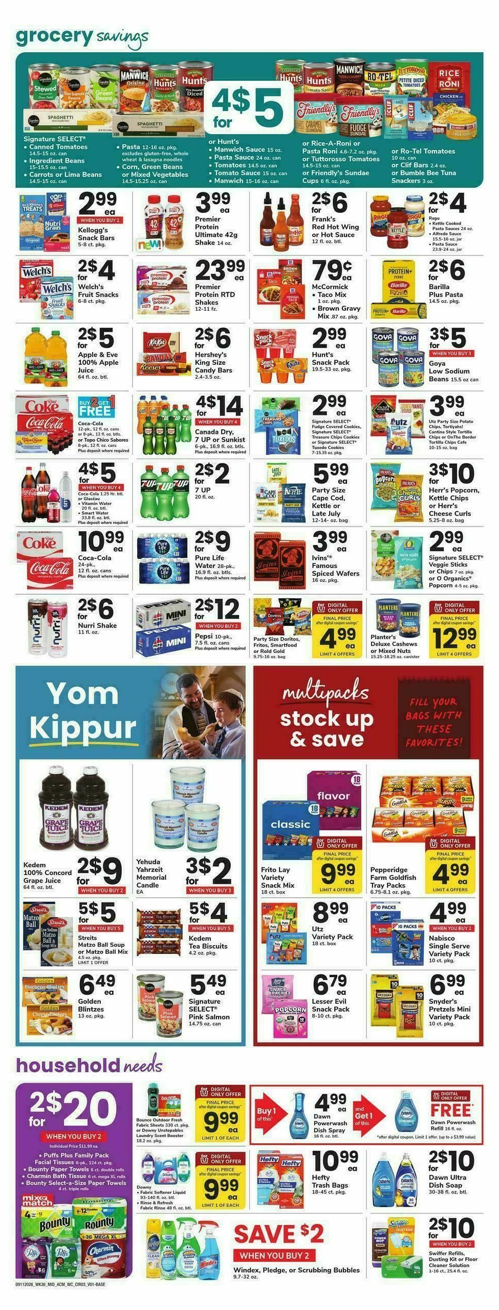 ACME Markets Weekly Ad from September 11