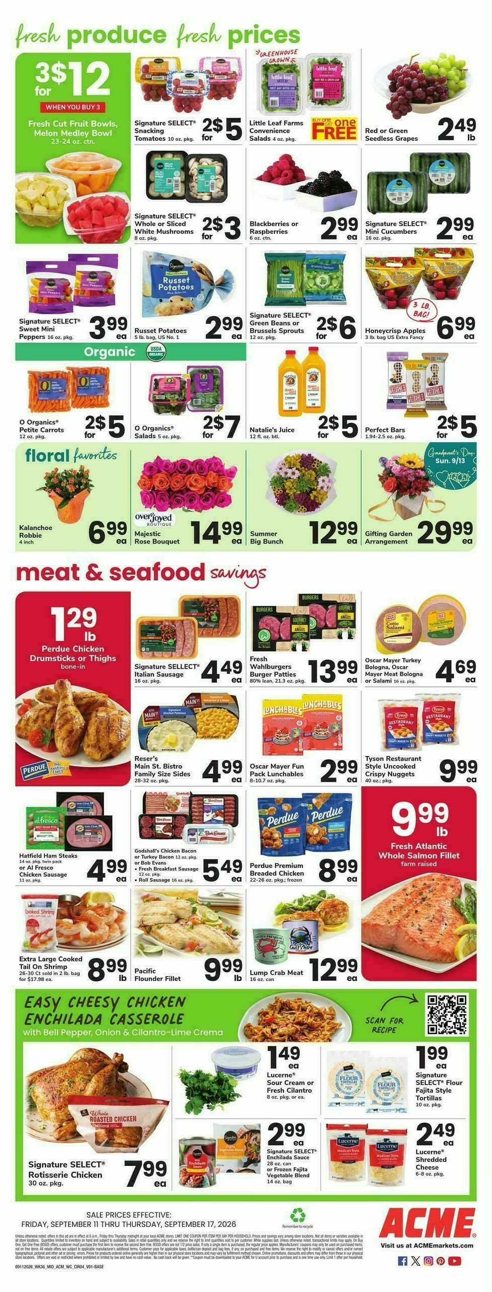 ACME Markets Weekly Ad from September 11