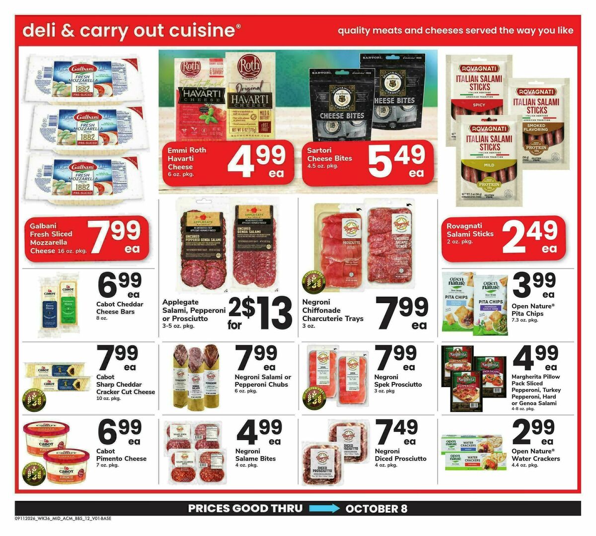 ACME Markets Big Book of Savings Weekly Ad from September 11