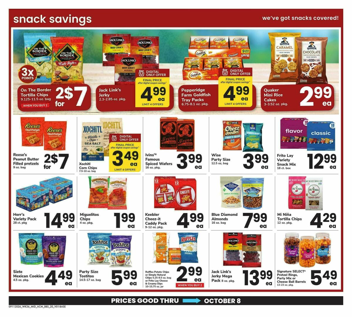 ACME Markets Big Book of Savings Weekly Ad from September 11
